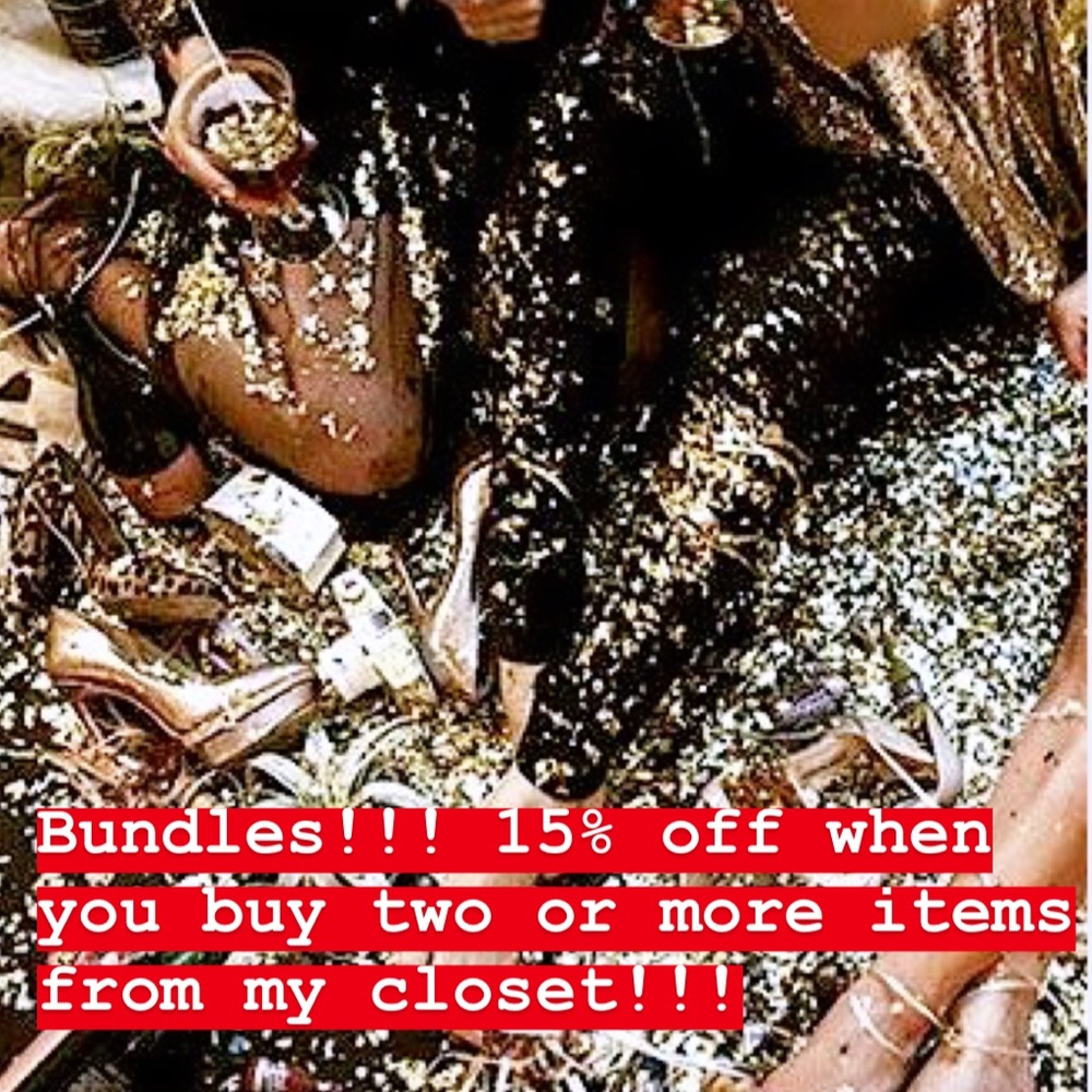 Bundle!!! 15% off two or more items!